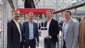 Foto de TGW recibe el premio Plus X