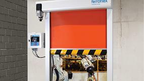 Foto de Ferroflex presenta una nueva puerta rpida para lneas de produccin automatizadas