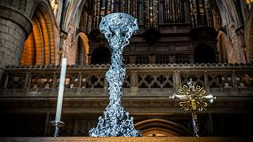 Foto de La impresión 3D devuelve la réplica del candelabro del siglo XII a Gloucester
