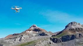 Fotografia de [es] Una prueba del CITA muestra la utilidad de los drones en los pastos de montaa para ganado ovino