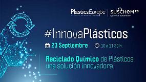Foto de La segunda sesin de #InnovaPlsticos se centrar en el reciclado qumico de plsticos