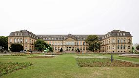 Foto de Restauracin cuidadosa de las ventanas de madera del Palacio Nuevo de Stuttgart