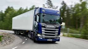 Foto de Scania, vencedora por cuarto ao consecutivo del certamen Green Truck