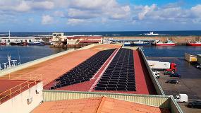 Foto de La lonja de Burela invierte en sostenibilidad con una planta fotovoltaica de 144 kWp