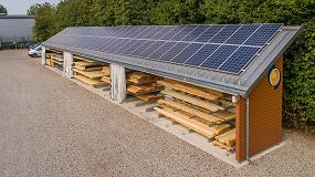 Foto de Carpintera Schmidt: 40% ms de capacidad de almacenamiento con placas solares en el tejado