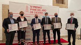 Foto de Cohidrex ampla su palmars con un nuevo galardn en los Premios Pyme del Ao 2020 de Cceres