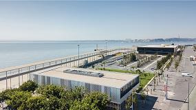 Foto de Cubiertas eficientes en los edificios anexos a la terminal de pasajeros del Puerto de Lisboa