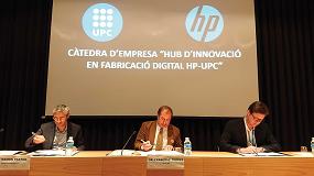 Foto de La UPC y HP crean la ctedra de empresa Hub de Innovacin en Fabricacin Digital HP-UPC