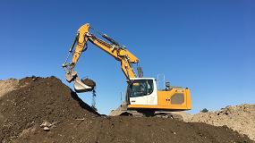 Foto de Excavadoras sobre cadenas Liebherr de la generacin 8 para diversas aplicaciones en la regin de Nueva Aquitania