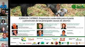 Foto de xito en el webinar de Caprino con 490 ganaderos y tcnicos inscritos