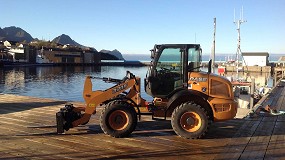 Foto de Una midicargadora Case 321F impulsa la industria pesquera noruega durante cuatro aos