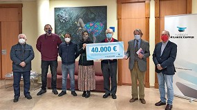 Foto de La Fundacin Atlantic Copper entrega un cheque solidario a ocho asociaciones y organizaciones humanitarias de Huelva