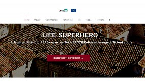 Foto de Nueva web del proyecto europeo Life Superhero que difunde el uso de la cubierta ventilada