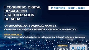 Foto de El mercado actual de desalación en Latinoamérica: Infraestructuras y Tecnología, en el I Congreso Digital de AEDyR