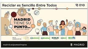 Foto de Ecolum participa en la campaña ‘Madrid tiene su Punto’ sobre la importancia de usar los puntos limpios municipales