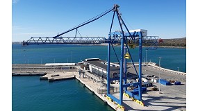 Foto de Entra en servicio la nueva gra de contenedores Liebherr STS en la Terminal Martima del Sureste, en el Puerto de Alicante