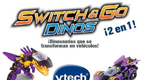 Foto de Switch & Go Dinos, la coleccin de Dinosaurios de VTech que arrasa entre los ms pequeos