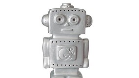 Foto de Lmpara quitamiedos Robot plateado, de EGMONT-OLD TEDDYS