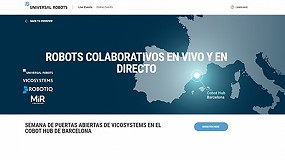 Foto de Robots colaborativos en vivo y en directo