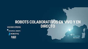 Foto de Vicosystems organiza una semana de puertas abiertas sobre robtica colaborativa en el hub de UR y MiR