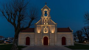 Foto de Grupo MCI se encarga de la iluminacin ornamental de la Iglesia Sainte-Madeleine en Francia
