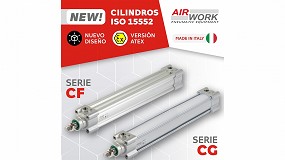 Foto de Airwork presenta los nuevos cilindros neumticos ISO 15552 de la serie CF y CG