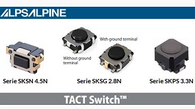 Foto de Nuevos modelos de Tact Switch TM de Alps