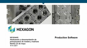Foto de Nuevo webinar de Hexagon sobre realizacin y documentacin de presupuestos de moldes y matrices