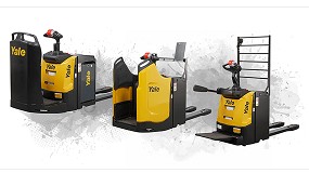 Foto de Ergonoma y maniobrabilidad en el corazn de la nueva transpaleta de plataforma de Yale