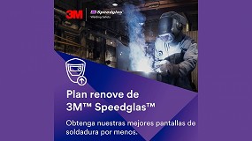 Foto de Omni-Safety lanza un Plan Renove para las pantallas de soldadura 3M Speedglas