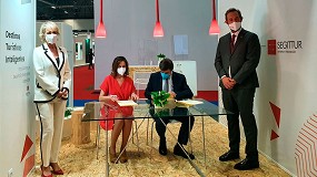 Foto de Incibe y Segittur firman un convenio de colaboracin para aumentar la ciberseguridad de las empresas tursticas