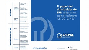 Foto de Asepal y el INSST resaltan la importancia del distribuidor en la comercializacin de los EPI