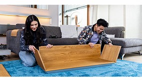 Foto de Homag y Välinge lanzan un nuevo concepto de tecnología clic para muebles