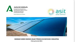 Foto de Asit organiza un nuevo webinar sobre energía solar térmica en edificios e industria
