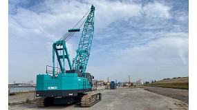 Foto de Gran arranque del buscador de gras usadas de Kobelco Cranes