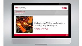 Foto de El mdulo de formacin online para colada continua ya est disponible en la NSK Academy