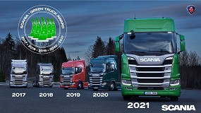 Foto de Scania consigue su quinta victoria Green Truck consecutiva