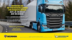 Foto de Michelin y Scania se asocian en una campaa nica