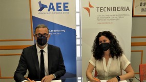 Foto de Convenio de colaboracin entre Tecniberia y AEE para impulsar la proyeccin de empresas espaolas en el mbito de la energa elica