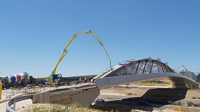 Foto de Cemex aporta 22.000 m3 de hormign para la construccin del Puente de la Concordia de Madrid