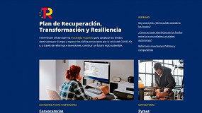 Foto de El Gobierno crea una web específica sobre los fondos del Plan de Recuperación, Transformación y Resiliencia
