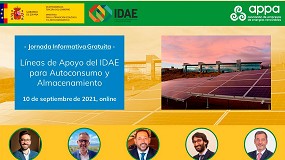 Picture of [es] Jornada informativa: 'Lneas de apoyo del Idae para autoconsumo y almacenamiento'