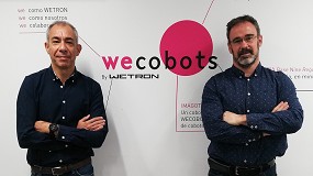 Foto de Entrevista a Alberto Hernando, director comercial de Wecobots, y Oscar Orcajo, ingeniero y responsable de unidad de Wecobots