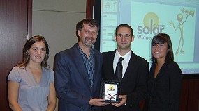 Foto de Mecasolar premiada en los Solar Awards 2009