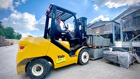 Foto de La carretilla Yale de la Serie UX echa races con expertos en paisajismo