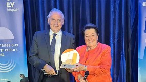 Foto de Jacqueline Himsworth y Michel Denis, de Manitou, 'Empresarios del ao' en la regin oeste de Francia