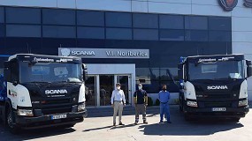 Foto de Contenedores MAI incorpora dos vehculos Scania propulsados por GNC