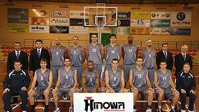 Foto de Hinowa patrocina al equipo de baloncesto de Palencia