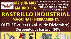 Foto de Maquinaria Madrid celebra su Rastrillo Industrial-Oulet 2009