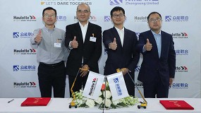Foto de Haulotte y Zhongneng United firman un nuevo acuerdo de cooperacin
